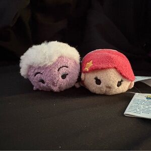 Disney Little Mermaid and Ursula Tsum Tsum NWT